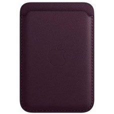 Кошелёк Apple Wallet MagSafe для iPhone (Dark Cherry)